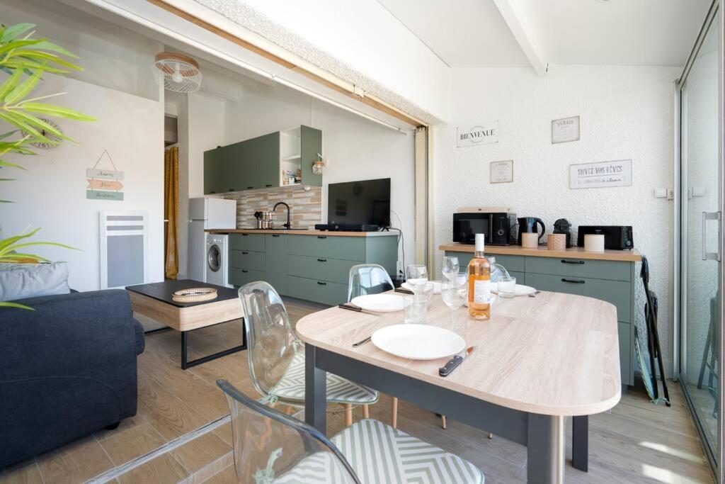 Appartement 5 Personnes Vue Mer Agde Bagian luar foto